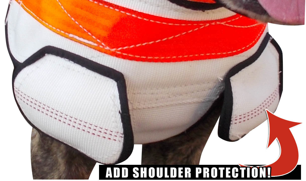 Sewn on Shoulder protetion