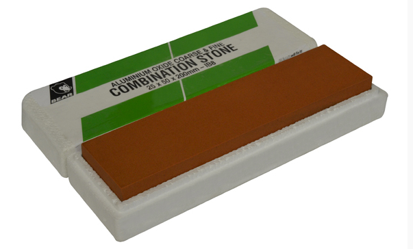 Sharpening Stone, Oil Filled, Fine/Course 200x50mm